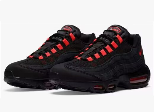 Men's Hot sale Running weapon Air Max 95 Black Shoes 061